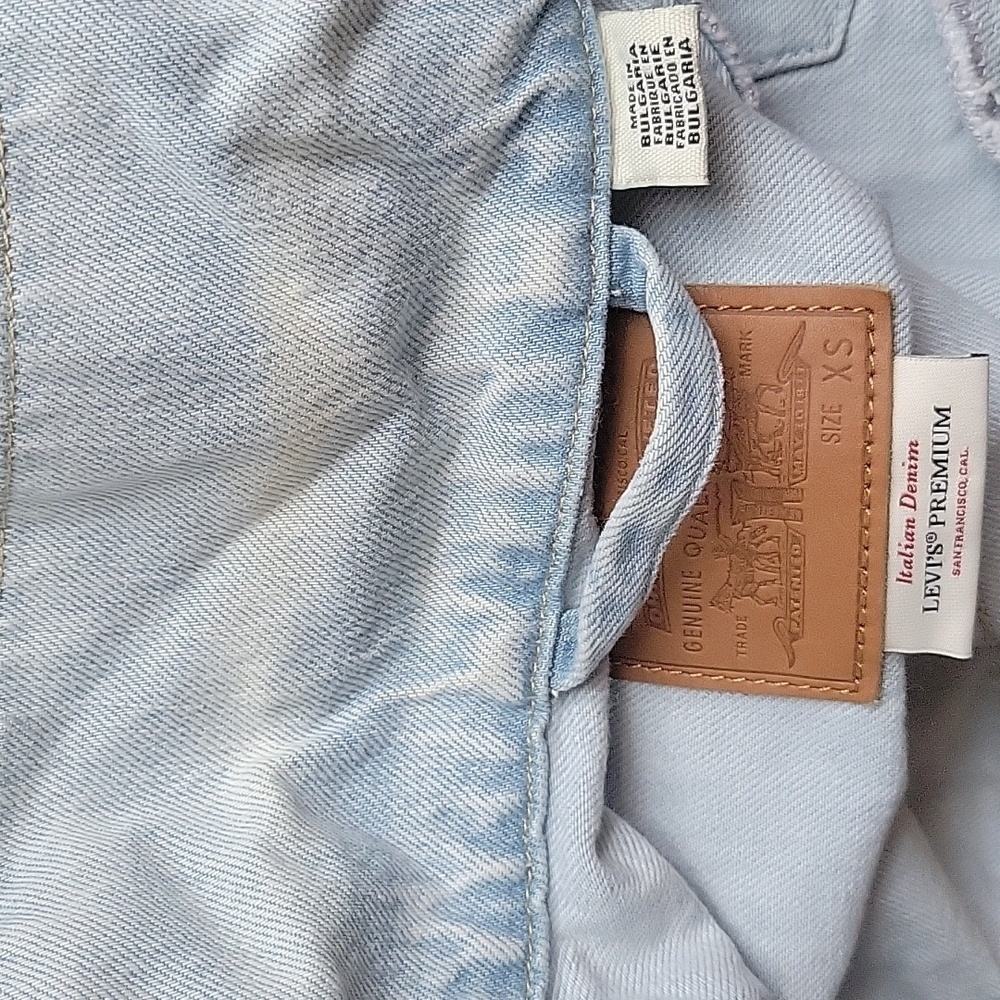 LEVI'S VINTAGE Light Blue Denim Jacket SIZE XS - Picture 12 of 12